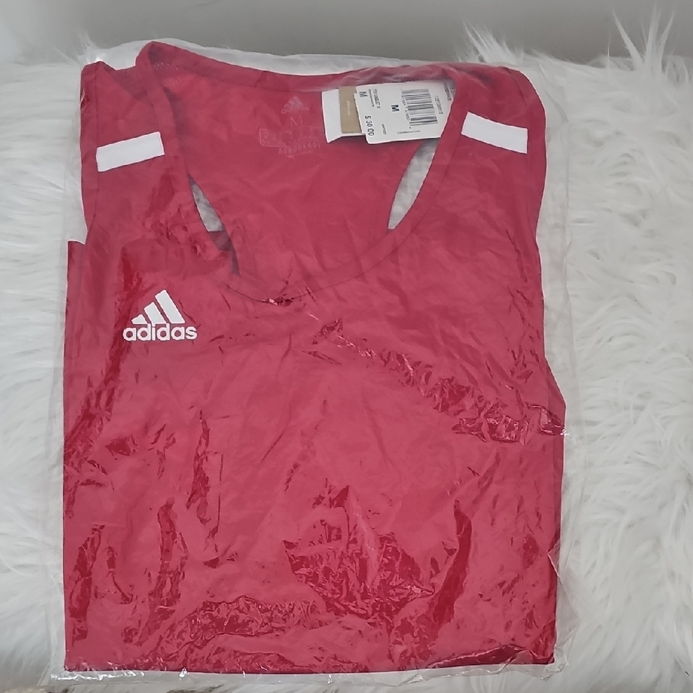 Adidas Bold Red Athletic Tank